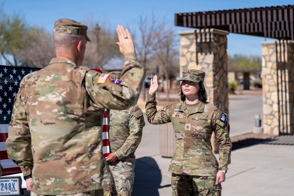 1AD CG reenlists MP