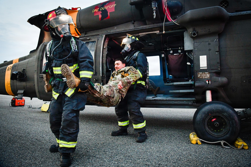 U.S. Army Garrison Humphreys Airfield Pre-Accident Drill