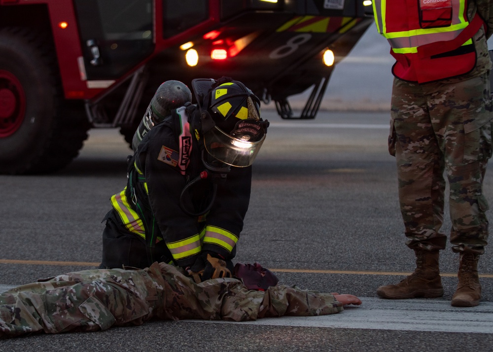 U.S. Army Garrison Humphreys Airfield Pre-Accident Drill