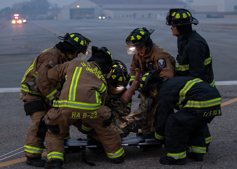 U.S. Army Garrison Humphreys Airfield Pre-Accident Drill