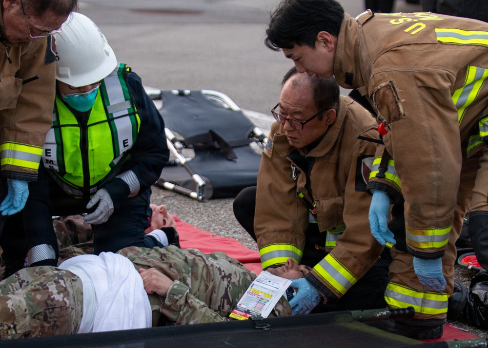 U.S. Army Garrison Humphreys Airfield Pre-Accident Drill