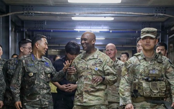CFC Commander and ROK JCS Chairman Assess Combined Defense Posture at CP-TANGO During Freedom Shield 26