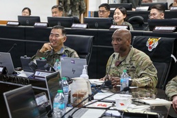 CFC Commander and ROK JCS Chairman Assess Combined Defense Posture at CP-TANGO During Freedom Shield 26