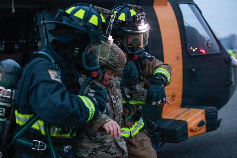 U.S. Army Garrison Humphreys Airfield Pre-Accident Drill