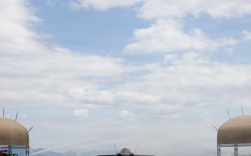 1st MAW commanding general’s final flight