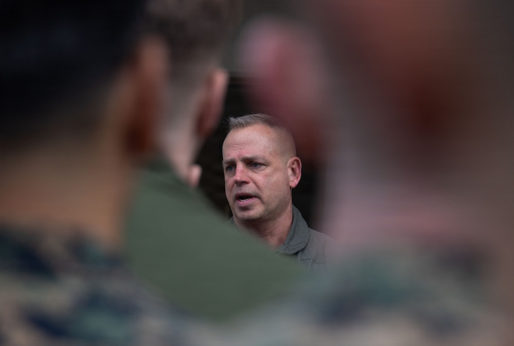 1st MAW commanding general’s final flight