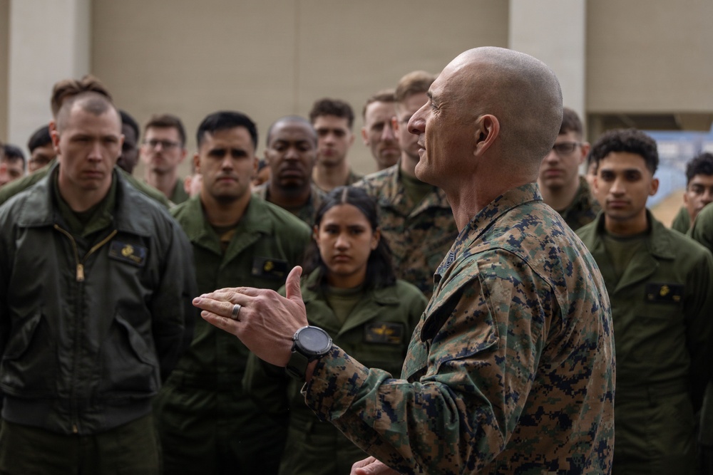 1st MAW commanding general’s final flight