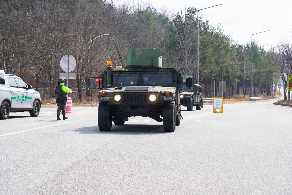Convoy Support Center operations support Freedom Shield 2026