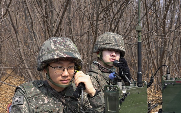 ROK Soldiers monitor communications during Freedom Shield 2026