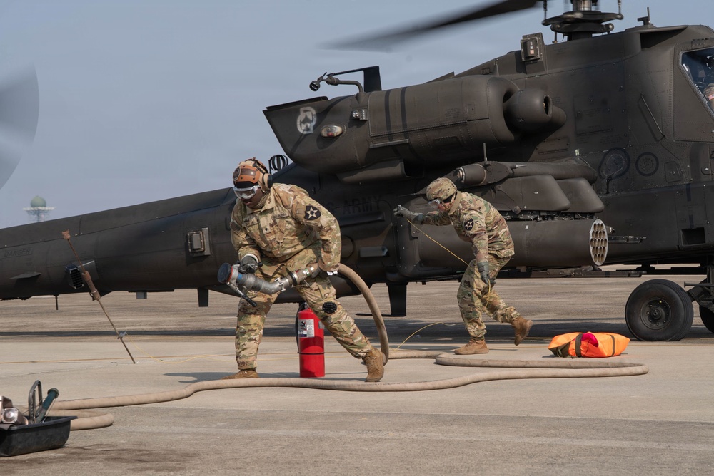 2nd Combat Aviation Brigade Conducts Fueling Operations During Freedom Shield 2026