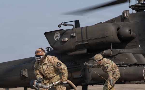 2nd Combat Aviation Brigade Conducts Fueling Operations During Freedom Shield 2026