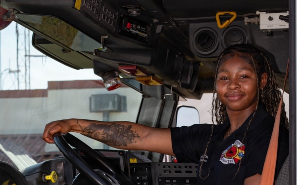 Naval Station Rota Firefighters Pose for a Photo