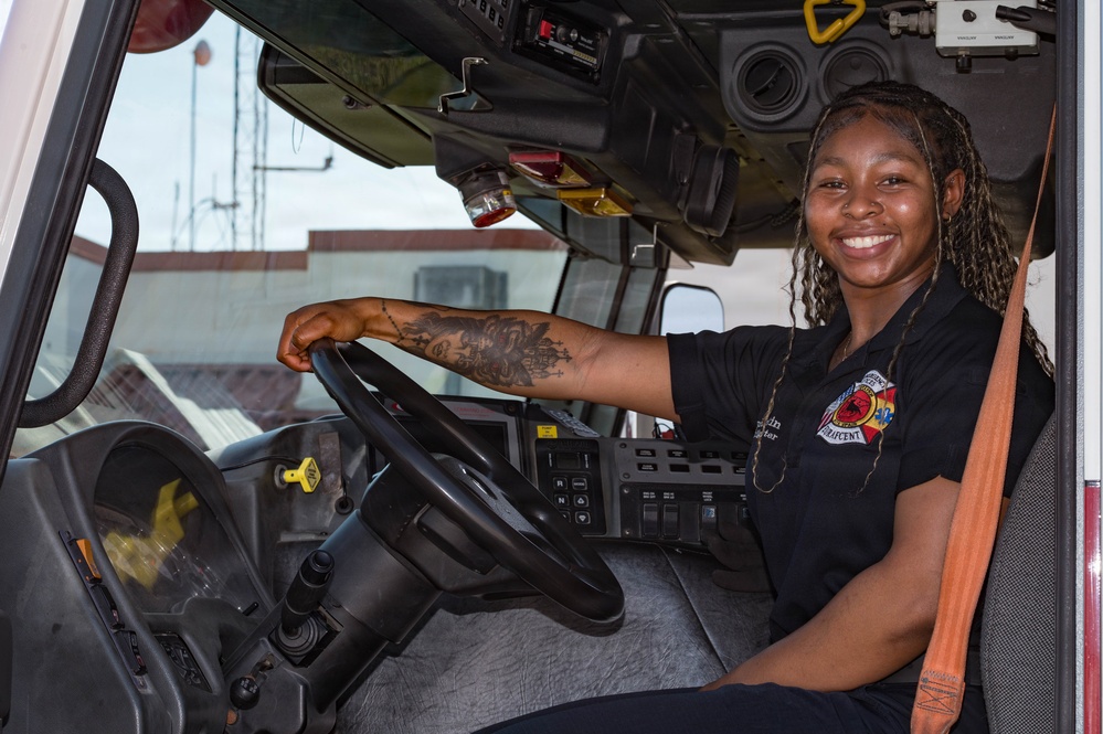 Naval Station Rota Firefighters Pose for a Photo