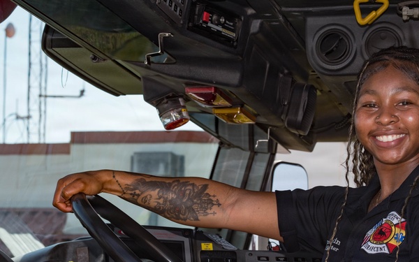 Naval Station Rota Firefighters Pose for a Photo