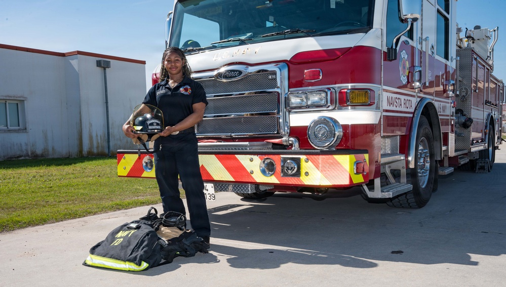 Naval Station Rota Firefighters Pose for a Photo