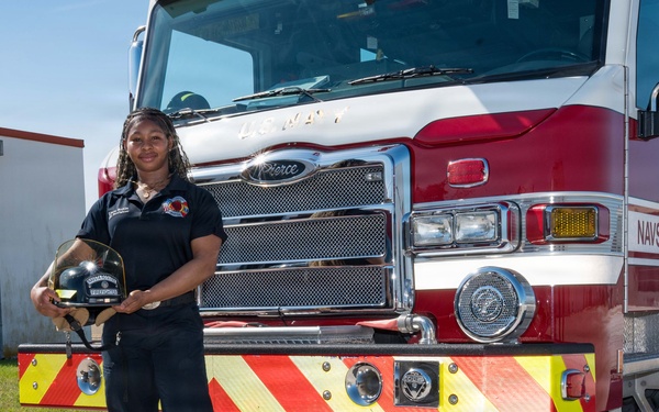 Naval Station Rota Firefighters Pose for a Photo