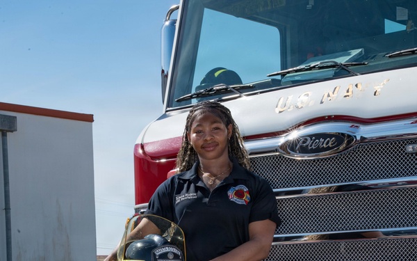 Naval Station Rota Firefighters Pose for a Photo