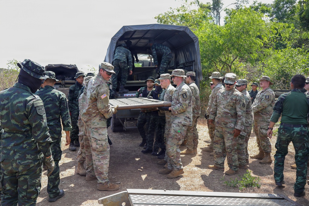 Hanuman Guardian 26: U.S. Army and Royal Thai Army conduct Wet Gap Crossing