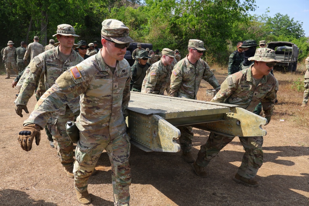 Hanuman Guardian 26: U.S. Army and Royal Thai Army conduct Wet Gap Crossing