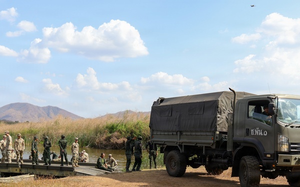 Hanuman Guardian 26: U.S. Army and Royal Thai Army conduct Wet Gap Crossing