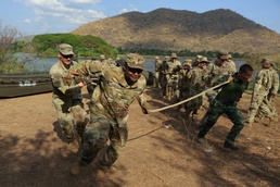 Hanuman Guardian | U.S. Army and Royal Thai Army conduct Wet Gap Crossing