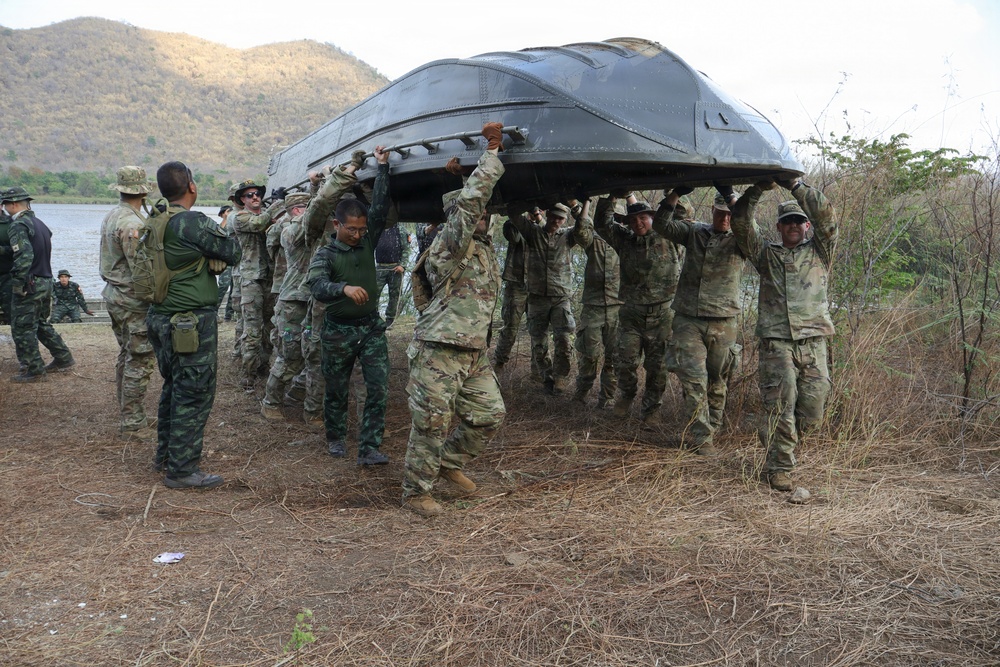 Hanuman Guardian 26: U.S. Army and Royal Thai Army conduct Wet Gap Crossing