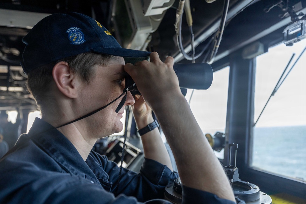 USS Spruance (DDG 111) supports Operation Epic Fury