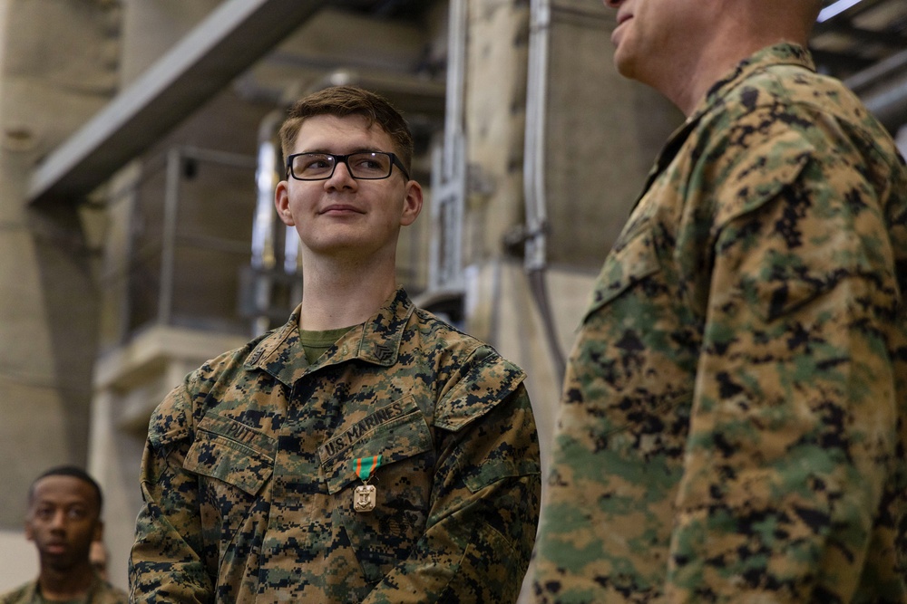 Maj. Gen. Annibale’s final visit to MAG-12