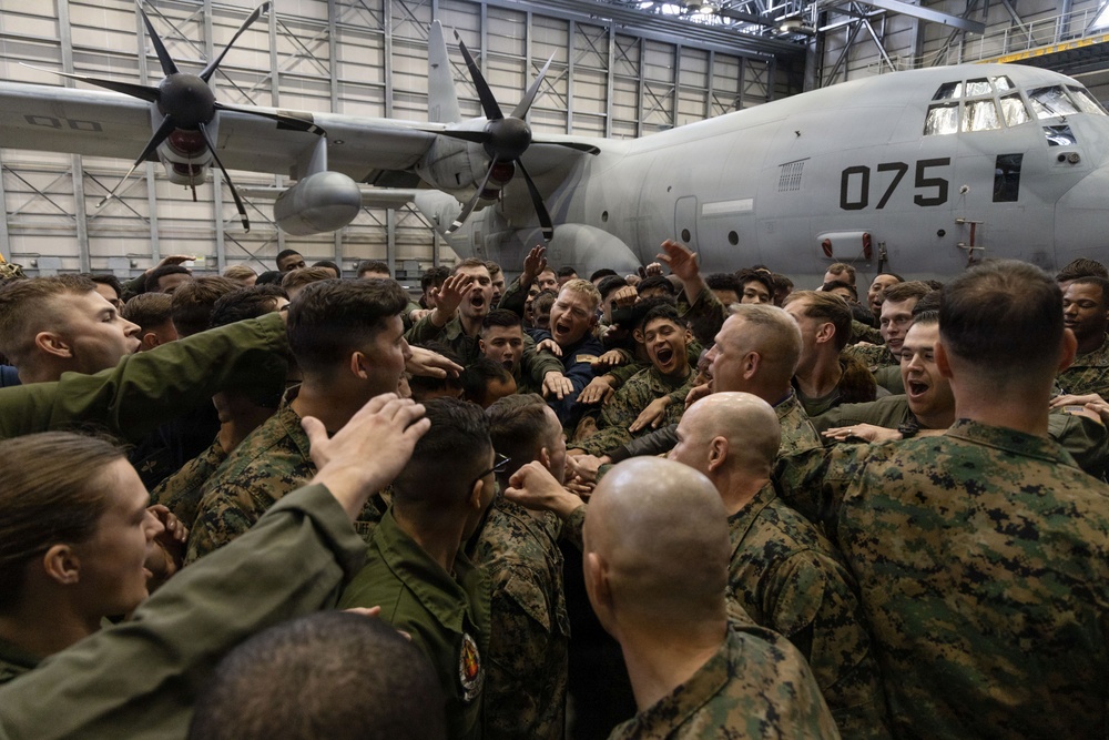 Maj. Gen. Annibale’s final visit to MAG-12