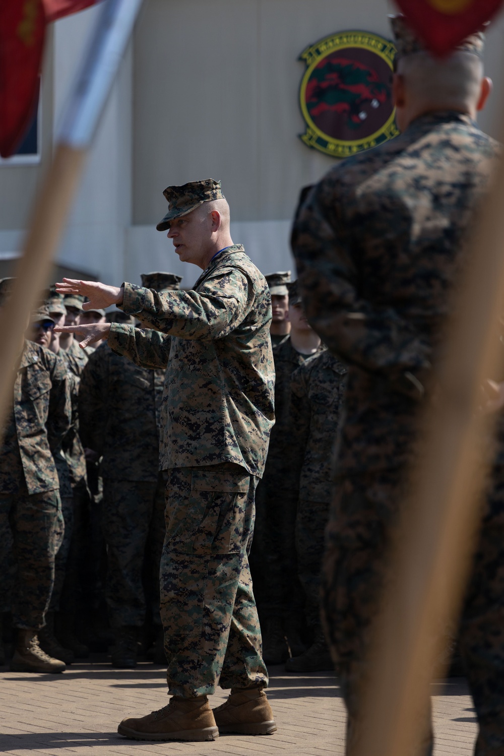 Maj. Gen. Annibale’s final visit to MAG-12