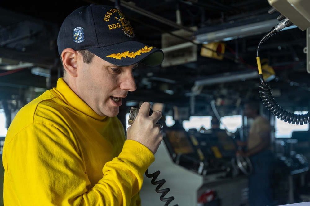 USS Spruance (DDG 111) supports Operation Epic Fury
