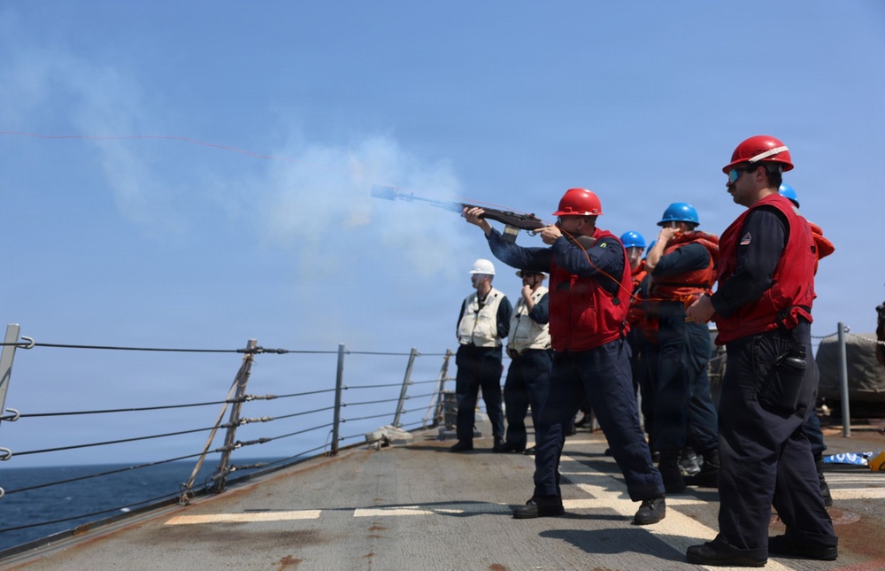 McFaul conducts fueling-at-sea during Operation Epic Fury