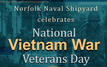 NNSY Celebrates National Vietnam War Veteran Day