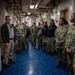 March 11, 2026 -- Sailors visit USNS John Lenthall (TAO 189) before COMFEX
