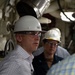 Distinguished Visitor aboard USS John C. Stennis (CVN 74)
