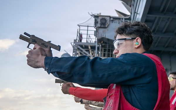 USS Tripoli Conducts Live-Fire Evolution