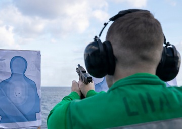 USS Tripoli Conducts Live-Fire Evolution