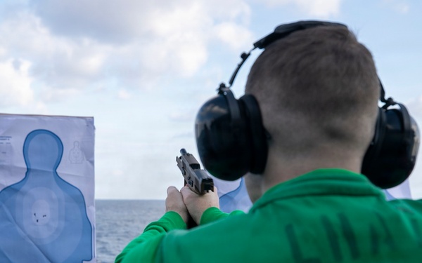 USS Tripoli Conducts Live-Fire Evolution