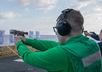 USS Tripoli Conducts Live-Fire Evolution