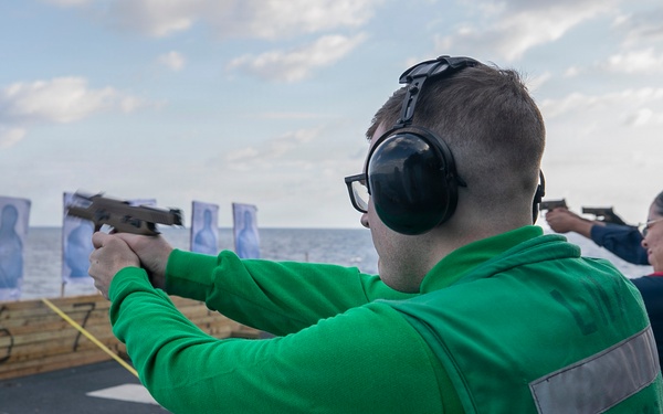 USS Tripoli Conducts Live-Fire Evolution