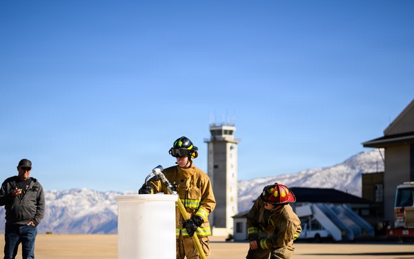 Hill AFB team leads joint effort to fight potential battery fire risk