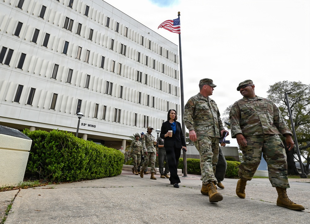 'Indispensable to our success': ACC leadership visits 53d Wing