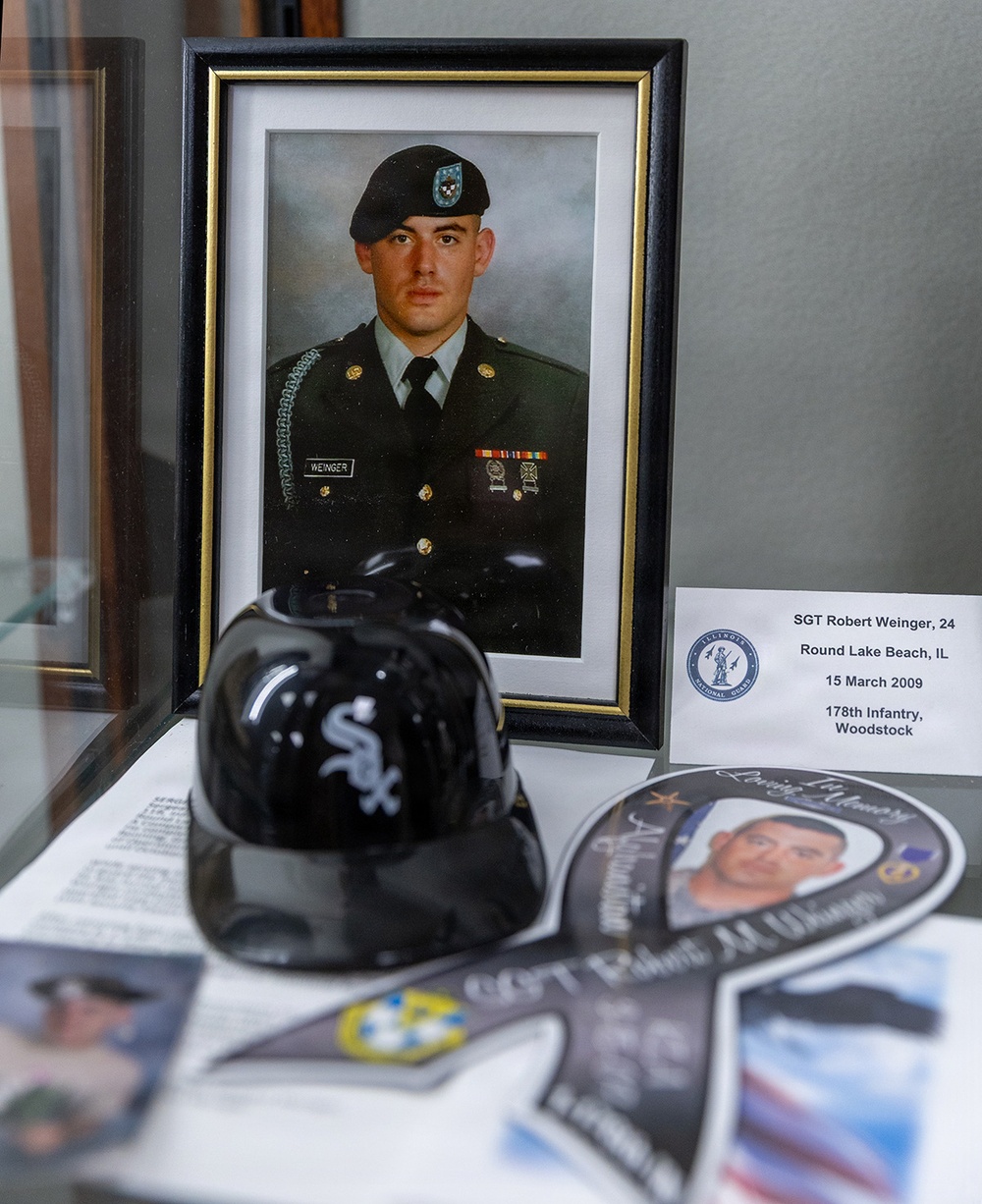 CHICAGO WHITE SOX KNOCK IT OUT OF THE PARK, ANSWER CALL FOR REPLACEMENT MEMENTO HONORING FALLEN SERVICE MEMBER