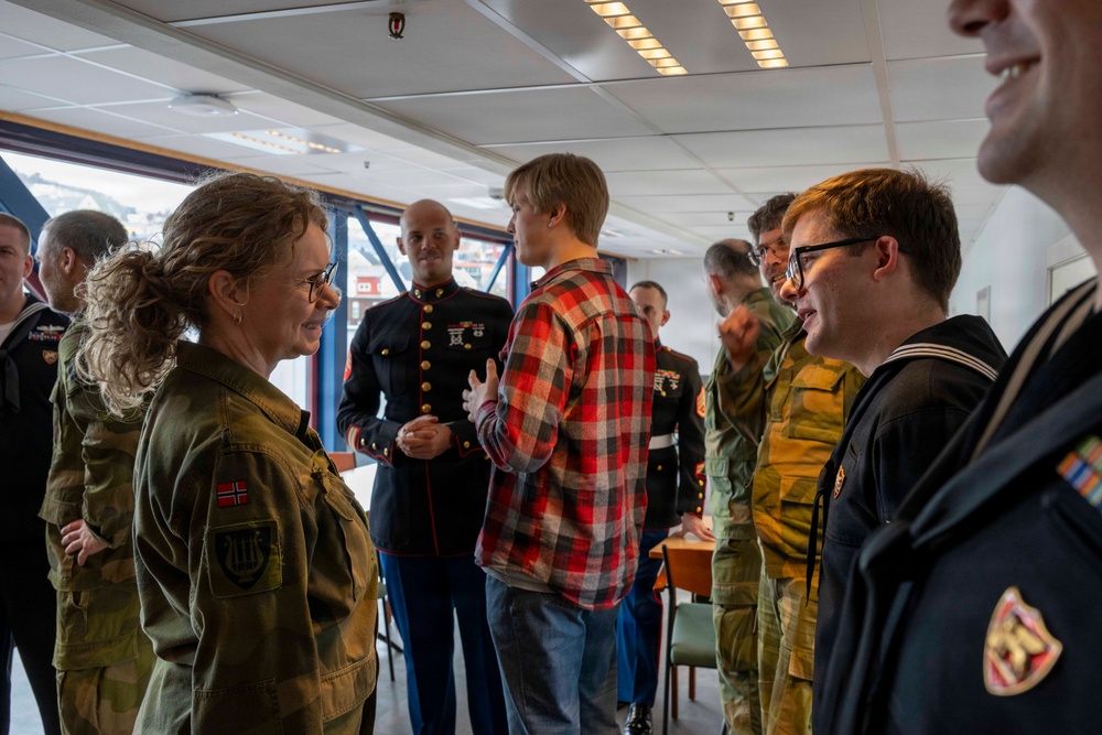 CORE26 | U.S. Naval Forces Europe, Africa Band Performs in Norway