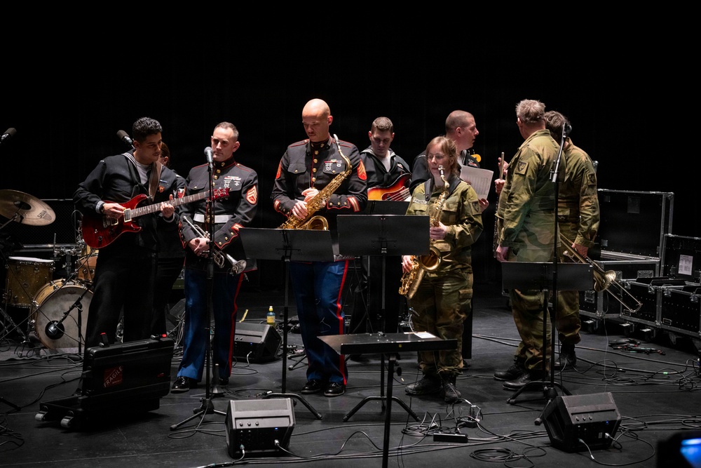 CORE26 | U.S. Naval Forces Europe, Africa Band Performs in Norway