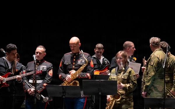CORE26 | U.S. Naval Forces Europe, Africa Band Performs in Norway