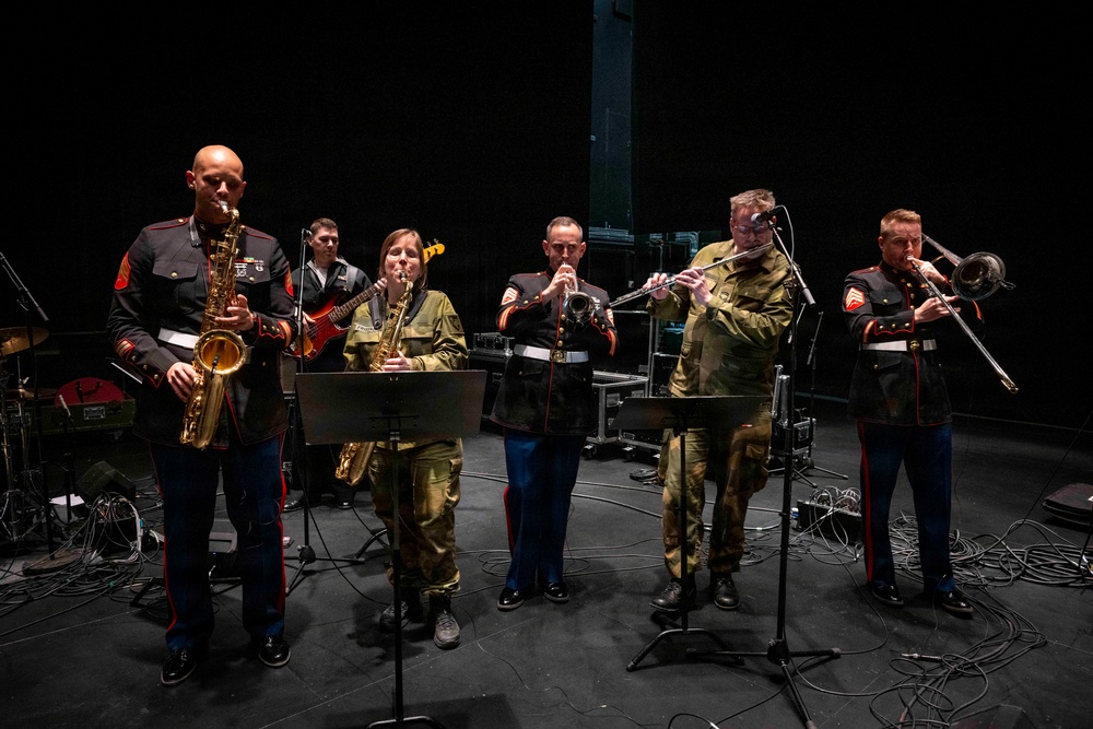 CORE26 | U.S. Naval Forces Europe, Africa Band Performs in Norway