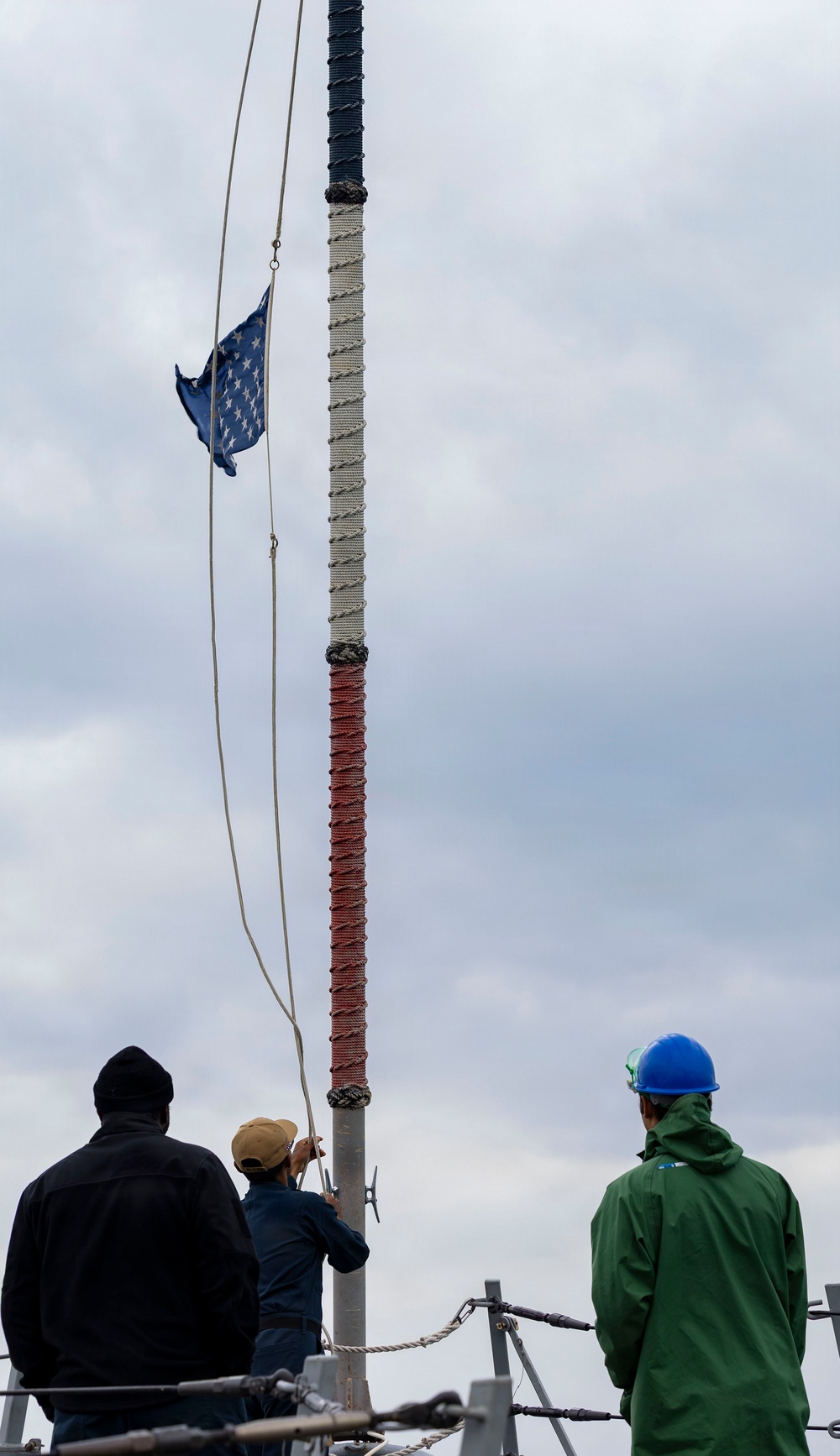 DDG 105 Departs from Okinawa, Japan