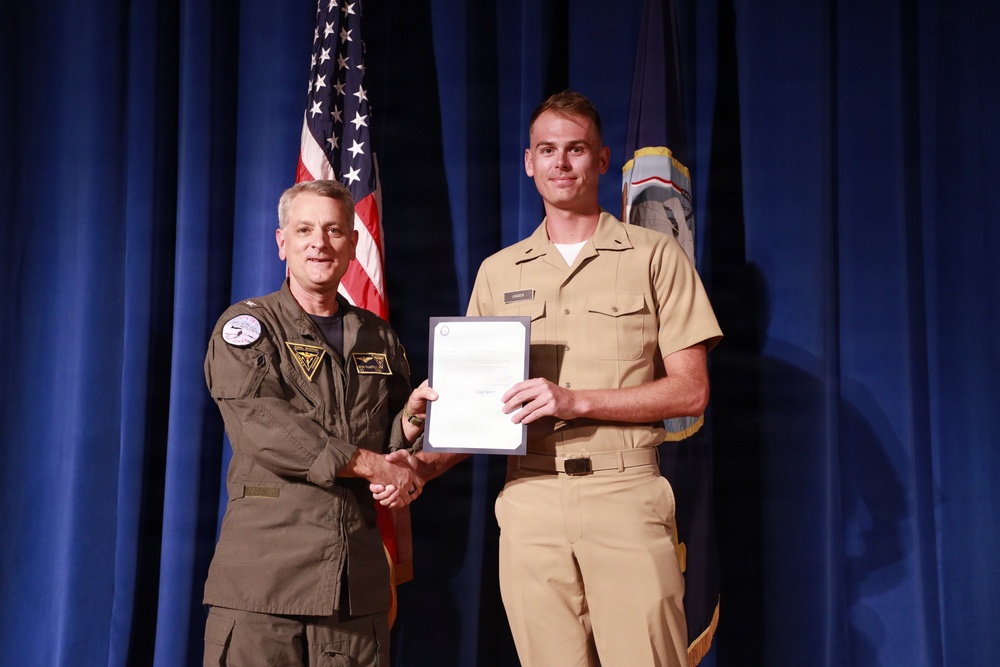 Pensacola Naval Officers Recognized for Volunteer Work in the Community