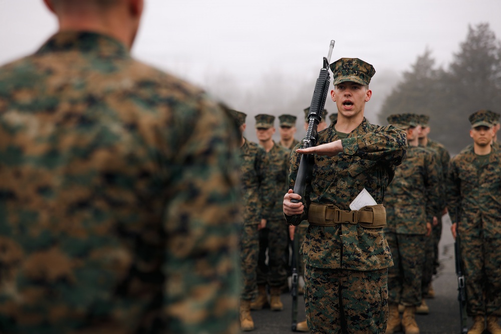 OCC 251 Company A and D Conducts Final Drill